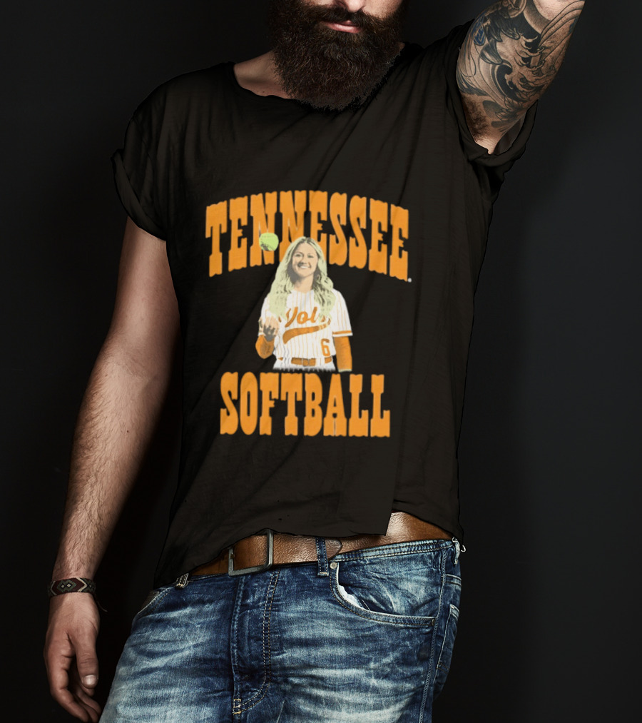 Tennessee Vols Softball Player Sage Mardjetko Pose Star T-Shirt
