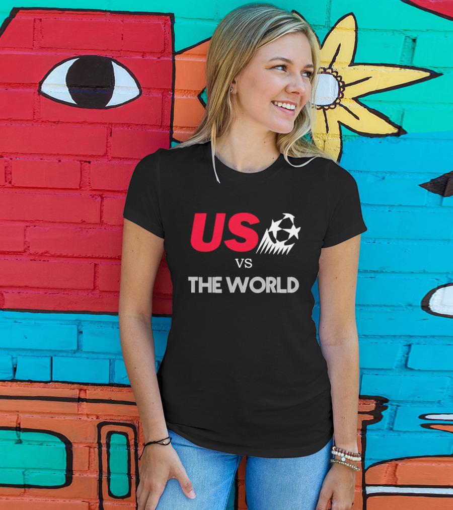 USA Vs The World Soccer 2026 Championship Matchup Fan Collection T-Shirt