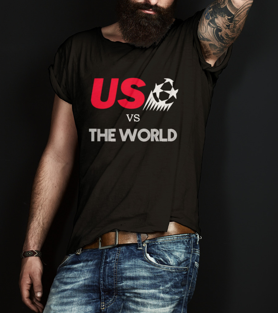 USA Vs The World Soccer 2026 Championship Matchup Fan Collection T-Shirt