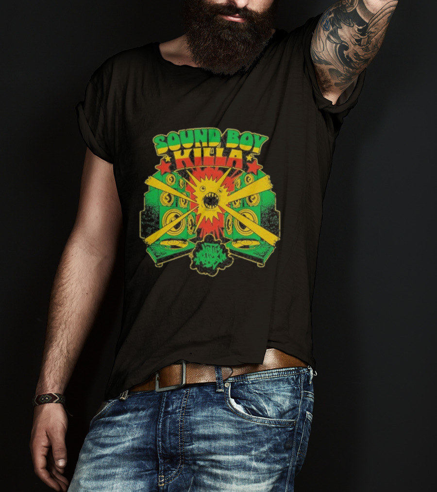 Dirty Heads Sound Boy Killa Vintage Reggae Speaker Blast T-Shirt