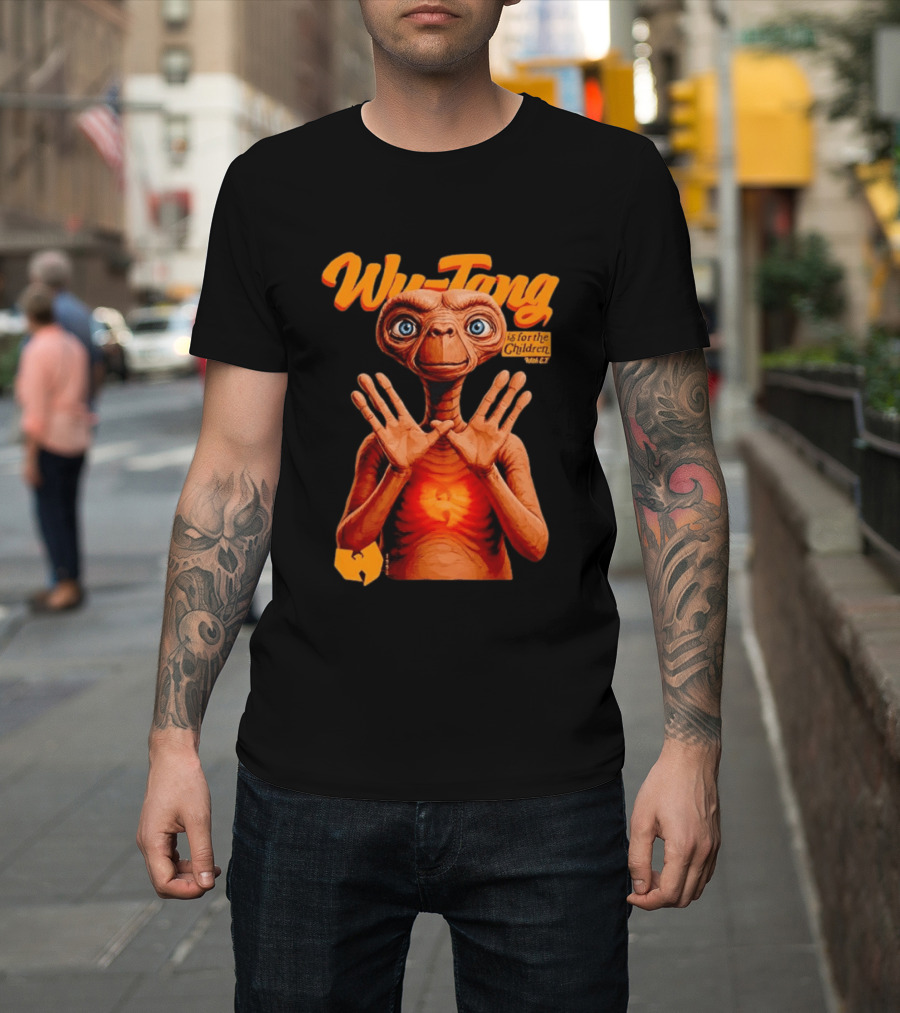 Wu Tang Is For The Children E.T. 1992 SIMPSON T-Shirt