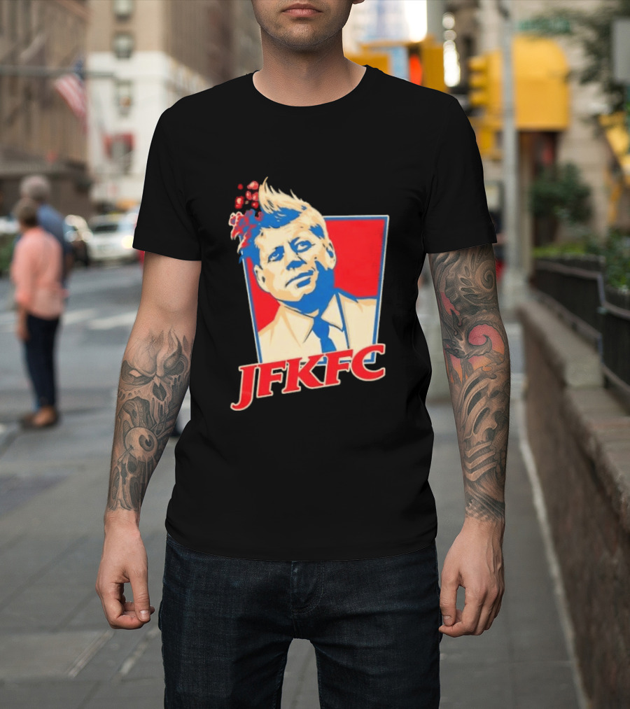 JFKFC John F. Kennedy KFC Mashup T-Shirt