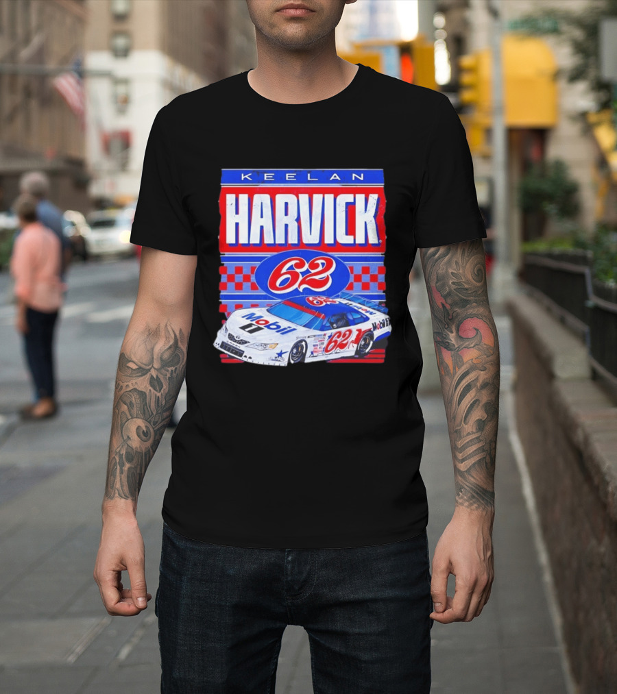 Keelan Harvick 62 Mobil 1 Toyota Camry NASCAR Racing T-Shirt