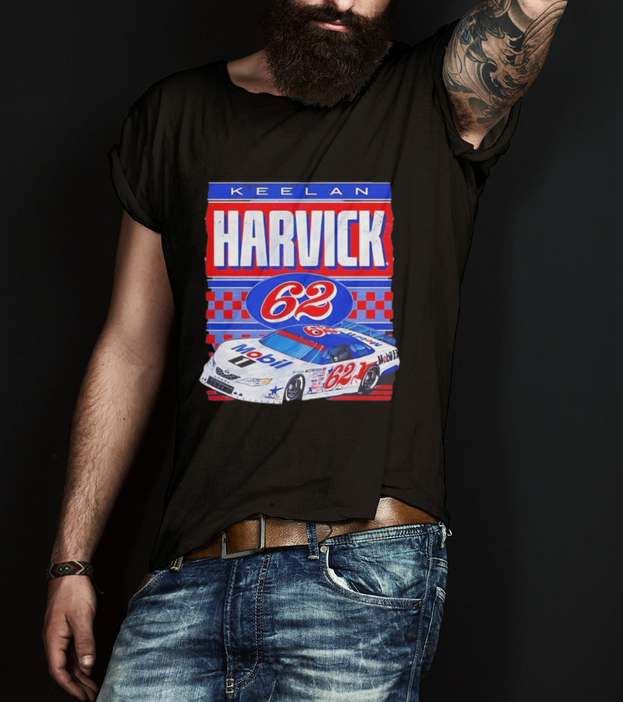 Keelan Harvick 62 Mobil 1 Toyota Camry NASCAR Racing T-Shirt