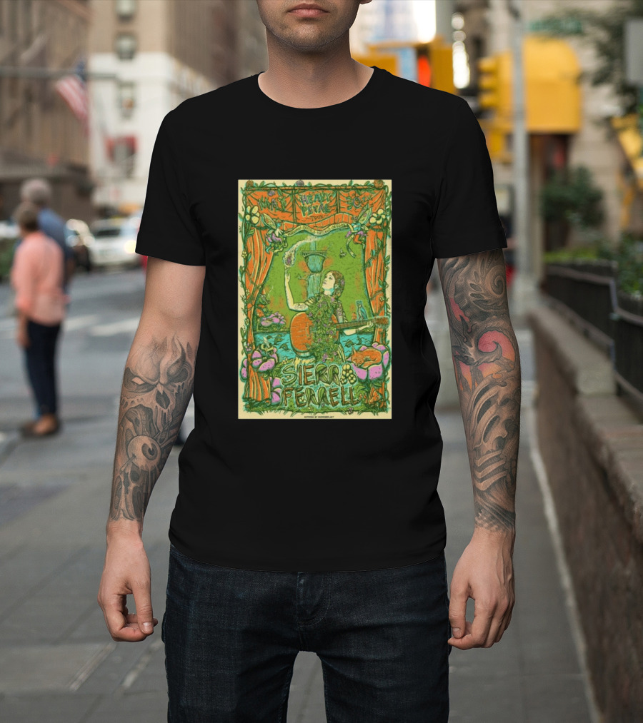 Sierra Ferrell Heavy Petal Tour May 20 2026 McMenamins Edgefield Portland Oregon T-Shirt