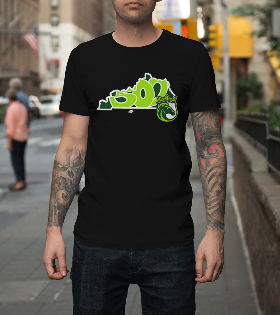 Louisville Kentucky 502 Xtreme United Football UFL Dragon Crest T-Shirt