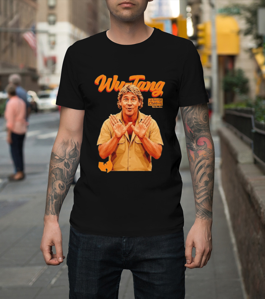Wu Tang Is For The Children Steve Irwin T-Shirt