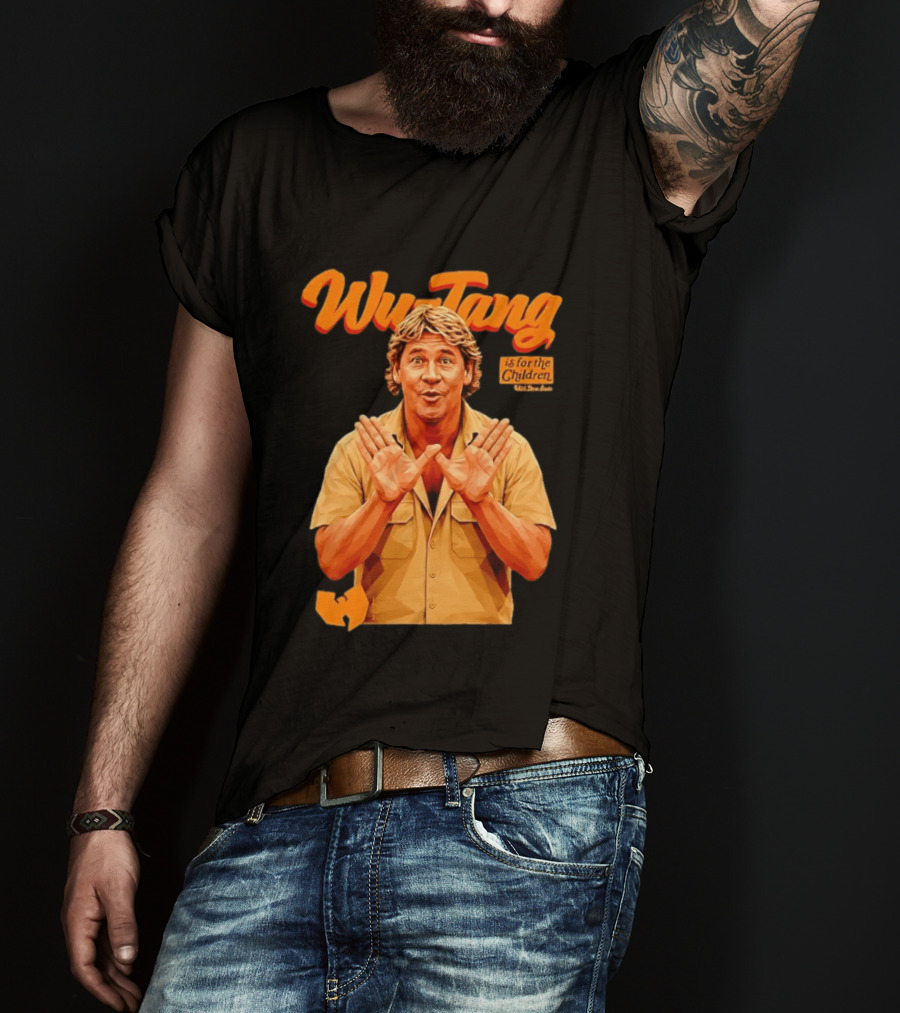 Wu Tang Is For The Children Steve Irwin T-Shirt
