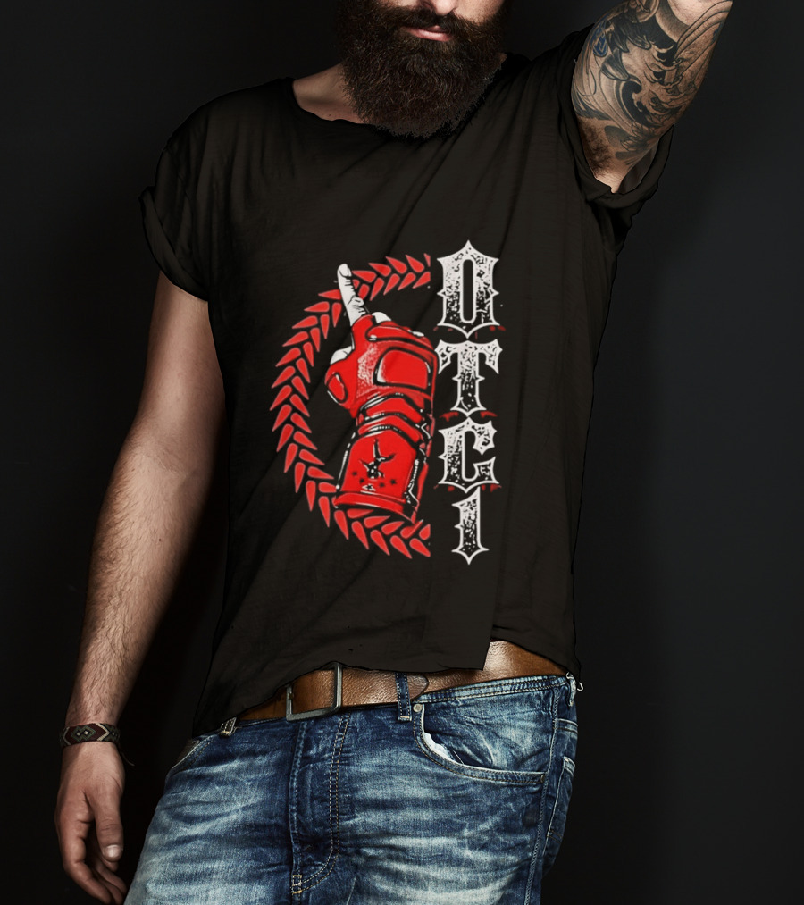 The Elite Bullet Club Pro Wrestling All Elite Wrestling AEW OTTC1 Red Glove T-Shirt
