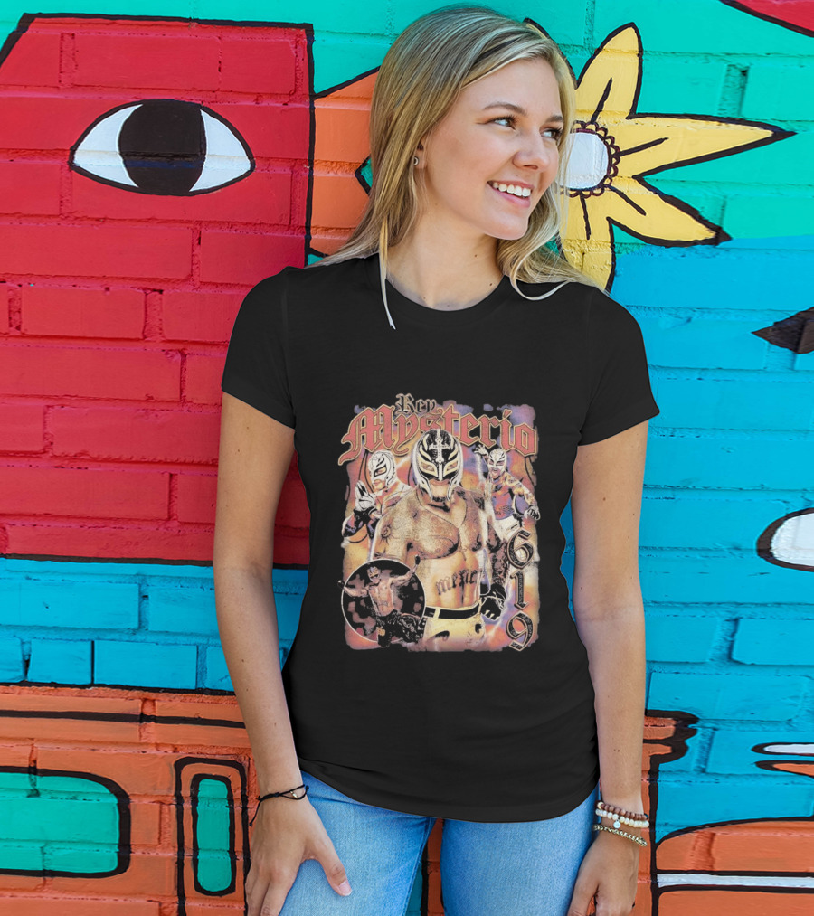 Rey Mysterio 619 Wrestling Superstar Collection T-Shirt