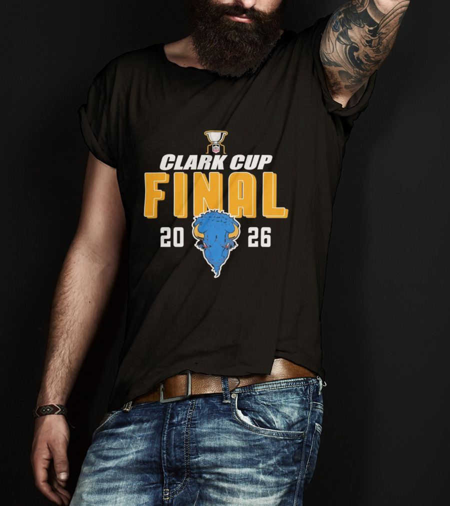Buffalo Sabres 2026 Clark Cup Final Sioux Falls Stampede Hockey T-Shirt