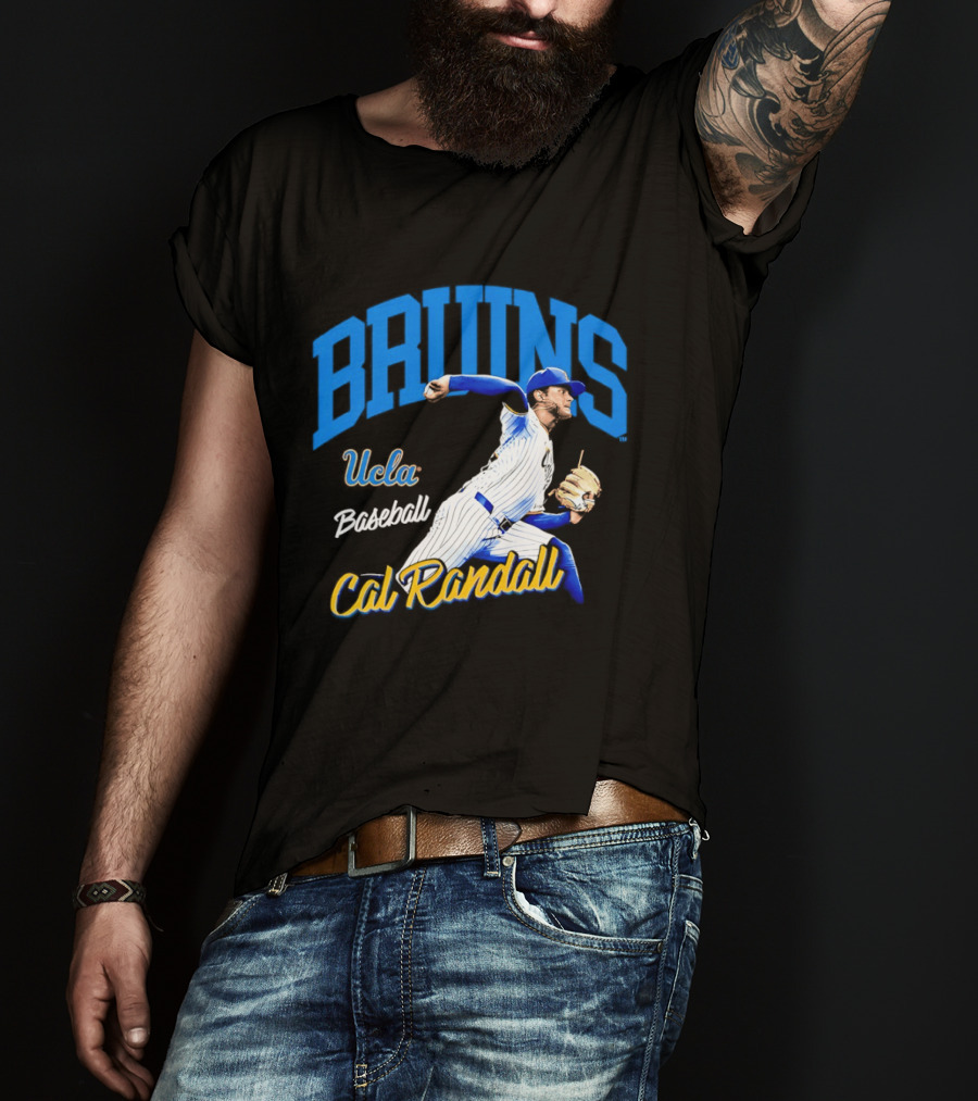 UCLA Bruins Cal Randall Baseball NCAA Pac 12 T-Shirt