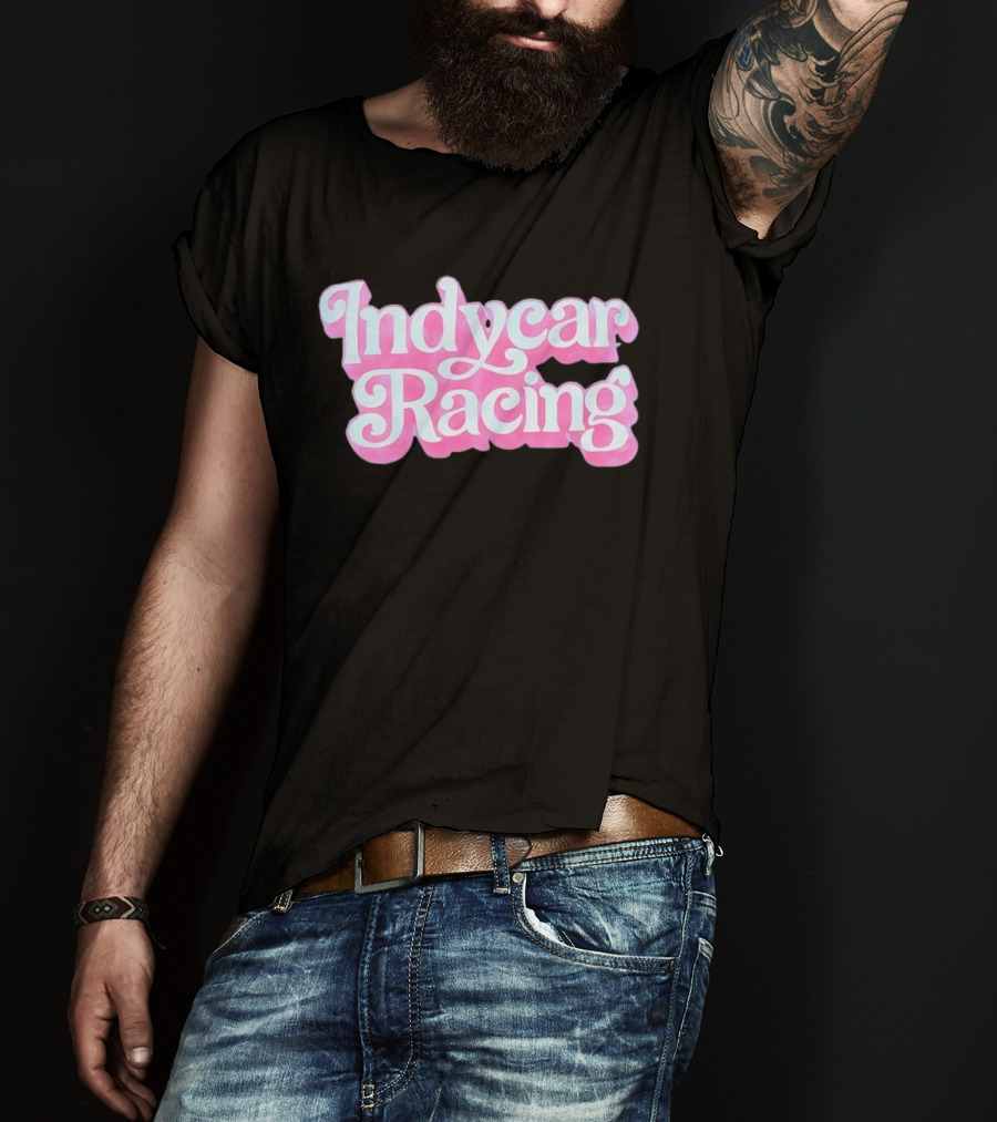 IndyCar Racing Barbie Pink T-Shirt