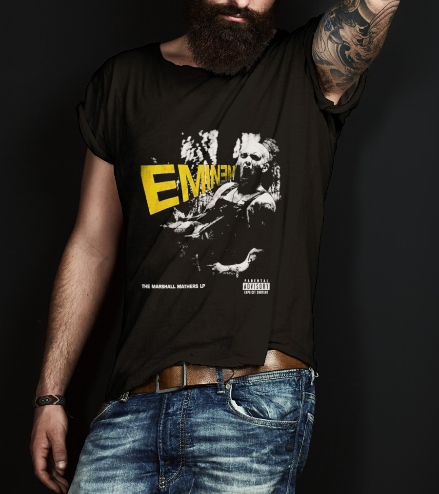 Dominik Szoboszlai Eminem The Marshall Mathers LP Parental Advisory T-Shirt