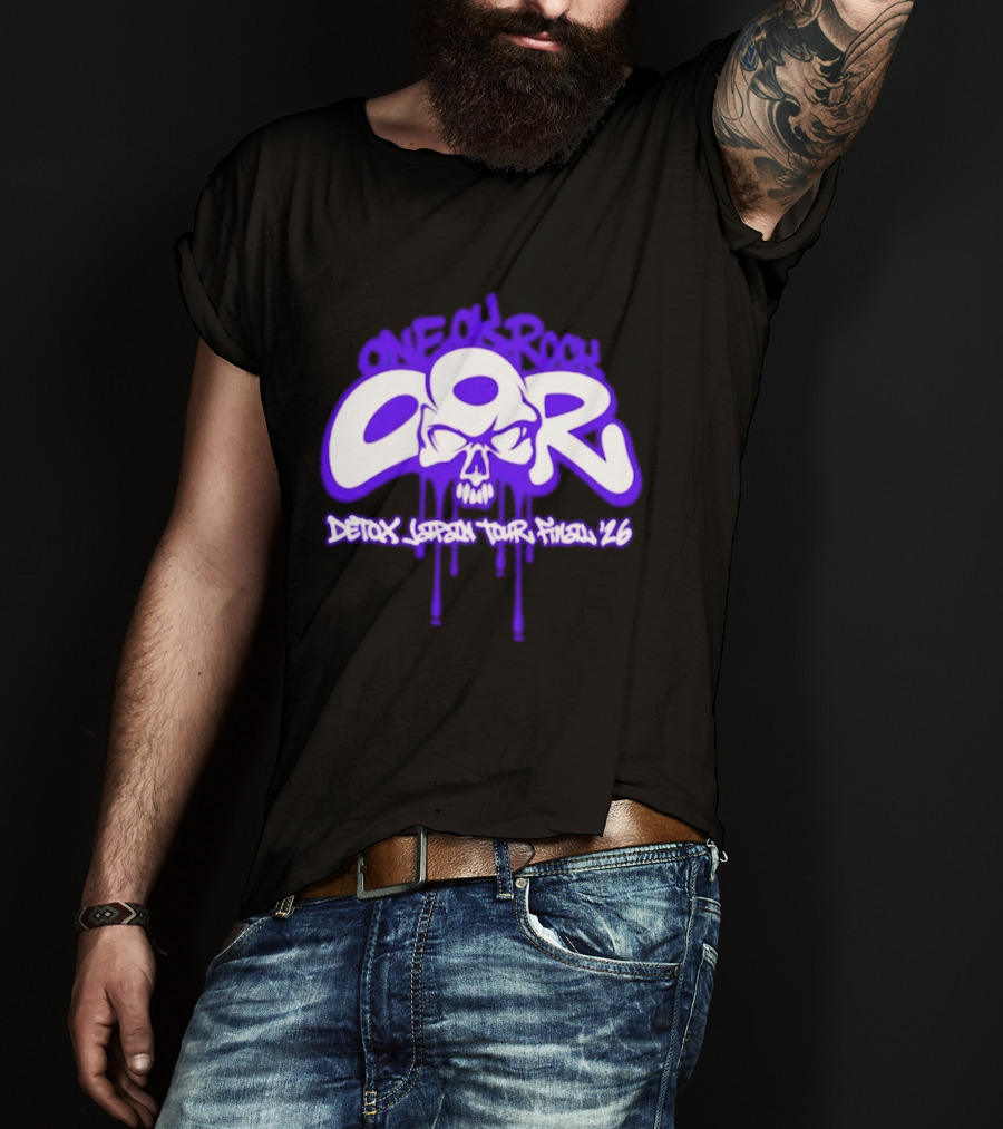 One Ok Rock Cor Skull Detox Japan Tour Final '26 T-Shirt