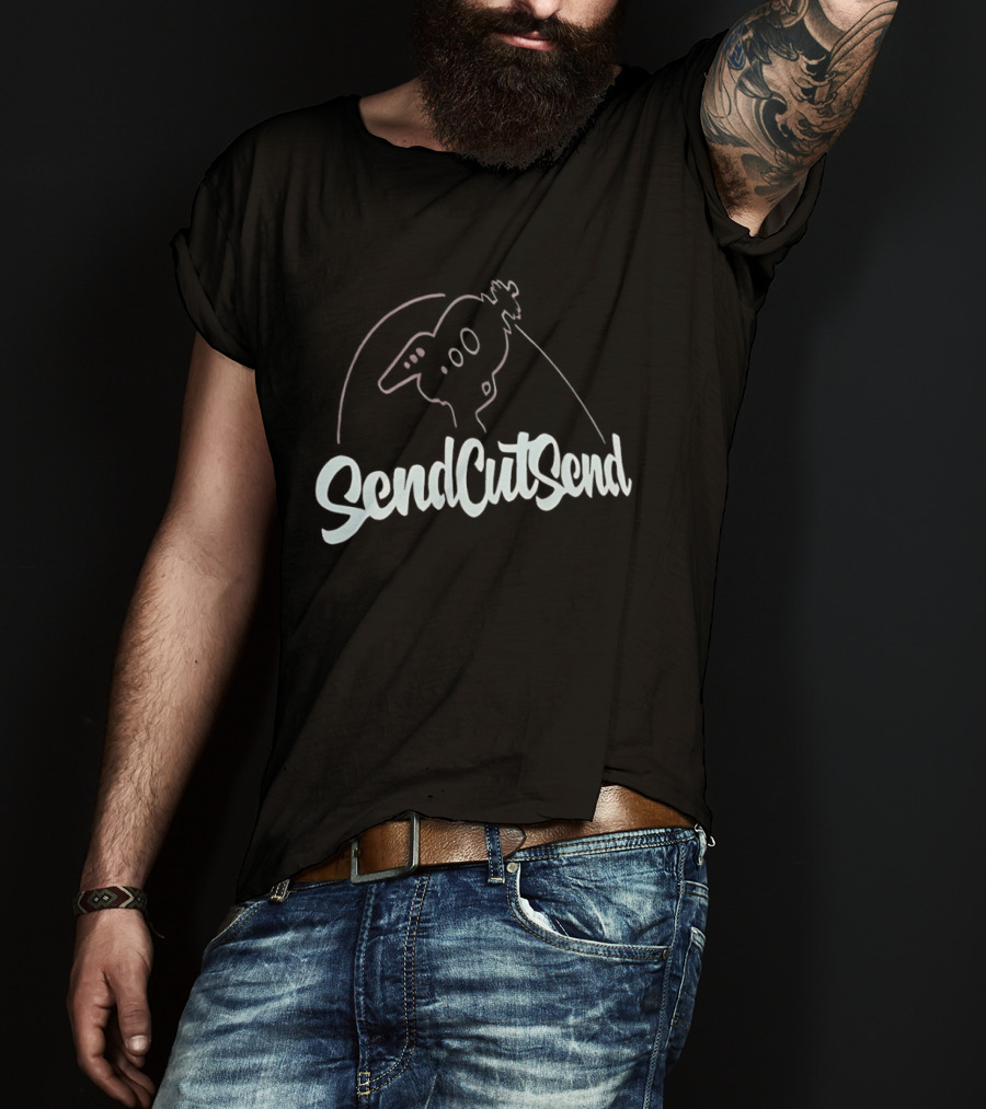 SendCutSend Robot T-Shirt