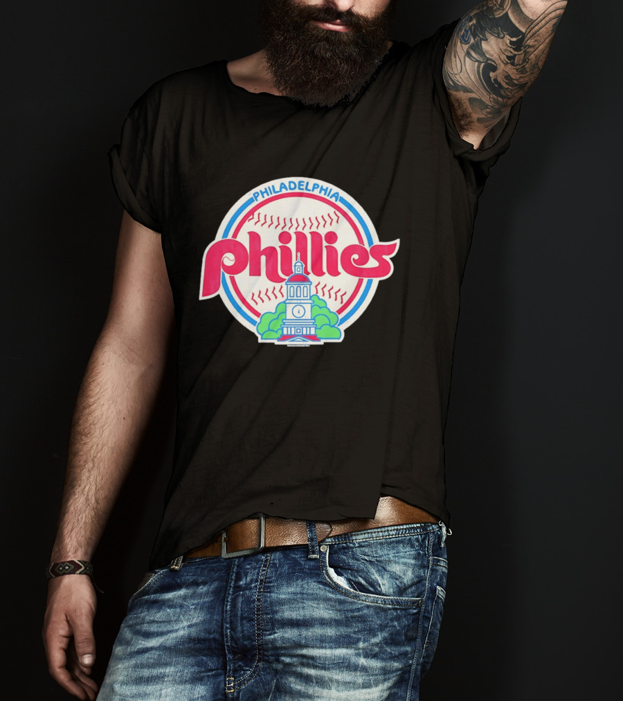 Philadelphia Phillies Liberty Bell Baseball T-Shirt