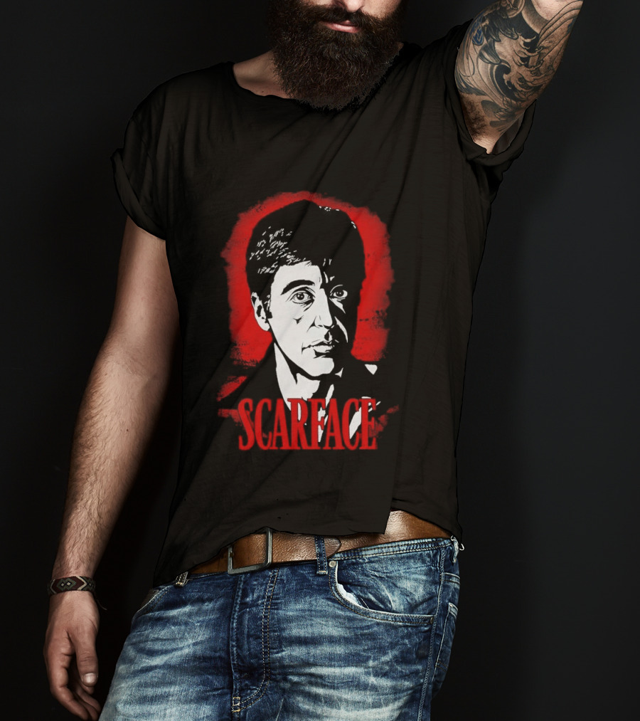 Al Pacino Scarface Tony Montana Brian De Palma Oliver Stone Universal Pictures Miami Florida T-Shirt