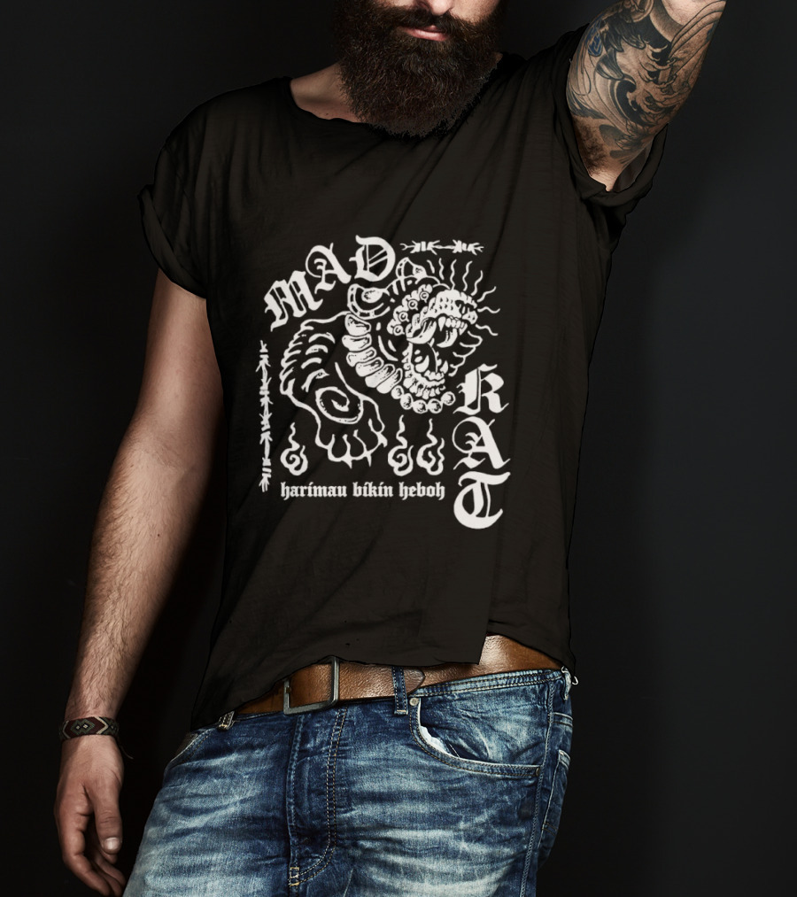 Mad Rat Harimau Bikin Heboh T-Shirt