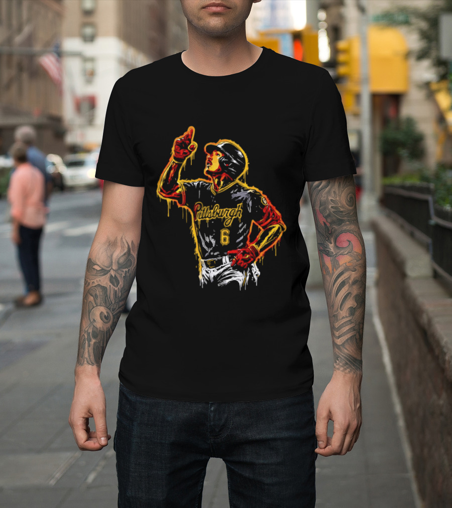 Kondor Paul Skenes Pittsburgh Pirates Baseball MLB 2026 Graffiti T-Shirt