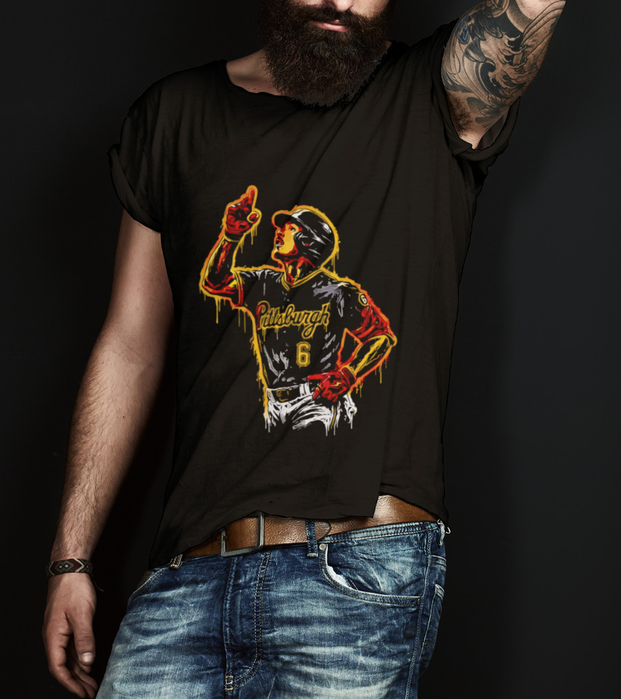 Kondor Paul Skenes Pittsburgh Pirates Baseball MLB 2026 Graffiti T-Shirt