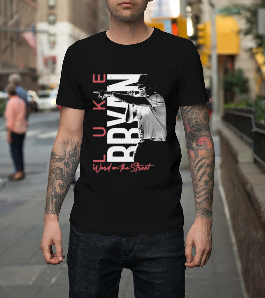 Luke Bryan Word On The Street Tour Merchandise T-Shirt