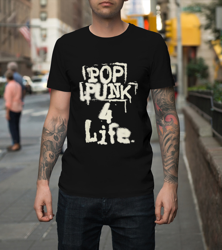Pop Punk 4 Life Graffiti T-Shirt