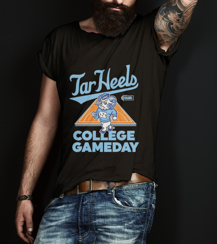UNC Tar Heels College Gameday Basketball Rams T-Shirt