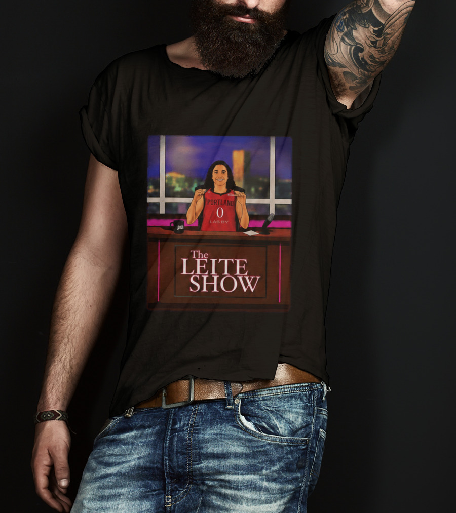 The Leite Show Portland LASB Fire Sarah Ashlee Barker T-Shirt