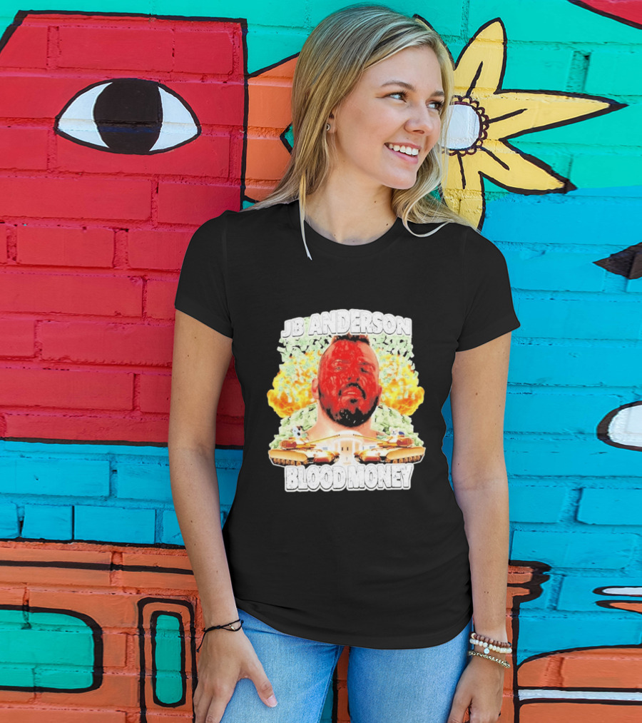 JB Anderson Bloodmoney 90s Bootleg Explosion Cash Tanks T-Shirt