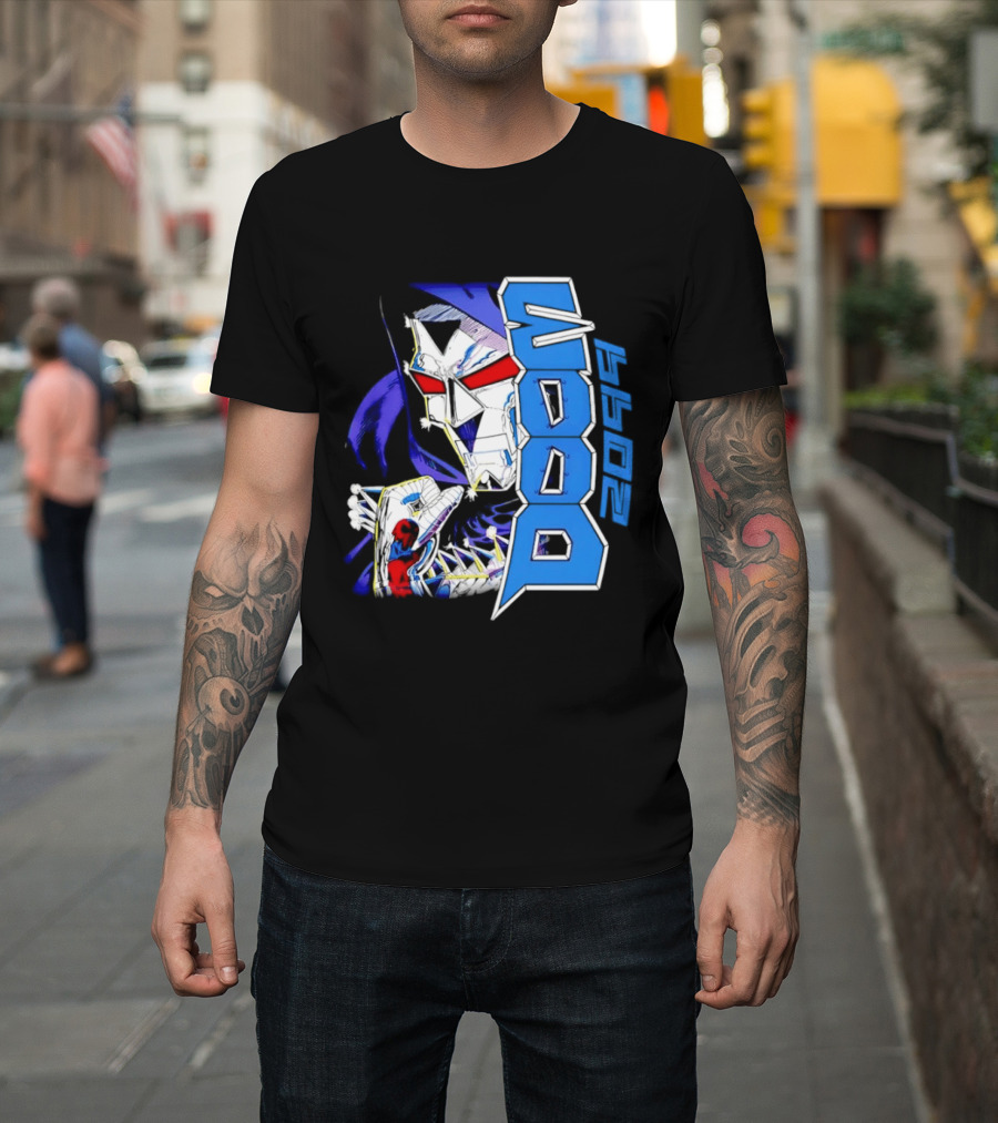 Marvel Comics Doctor Doom 2099 Blue Armor T-Shirt