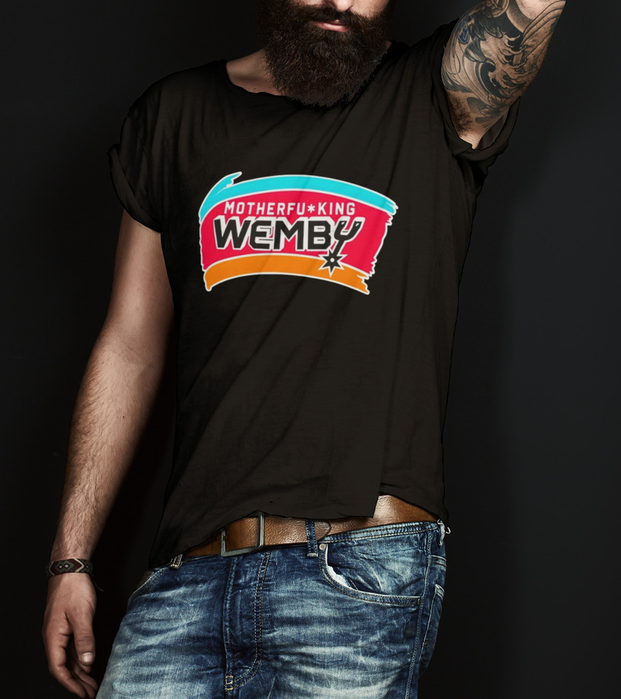 San Antonio Spurs Motherfu*king Wemby NBA 2026 T-Shirt