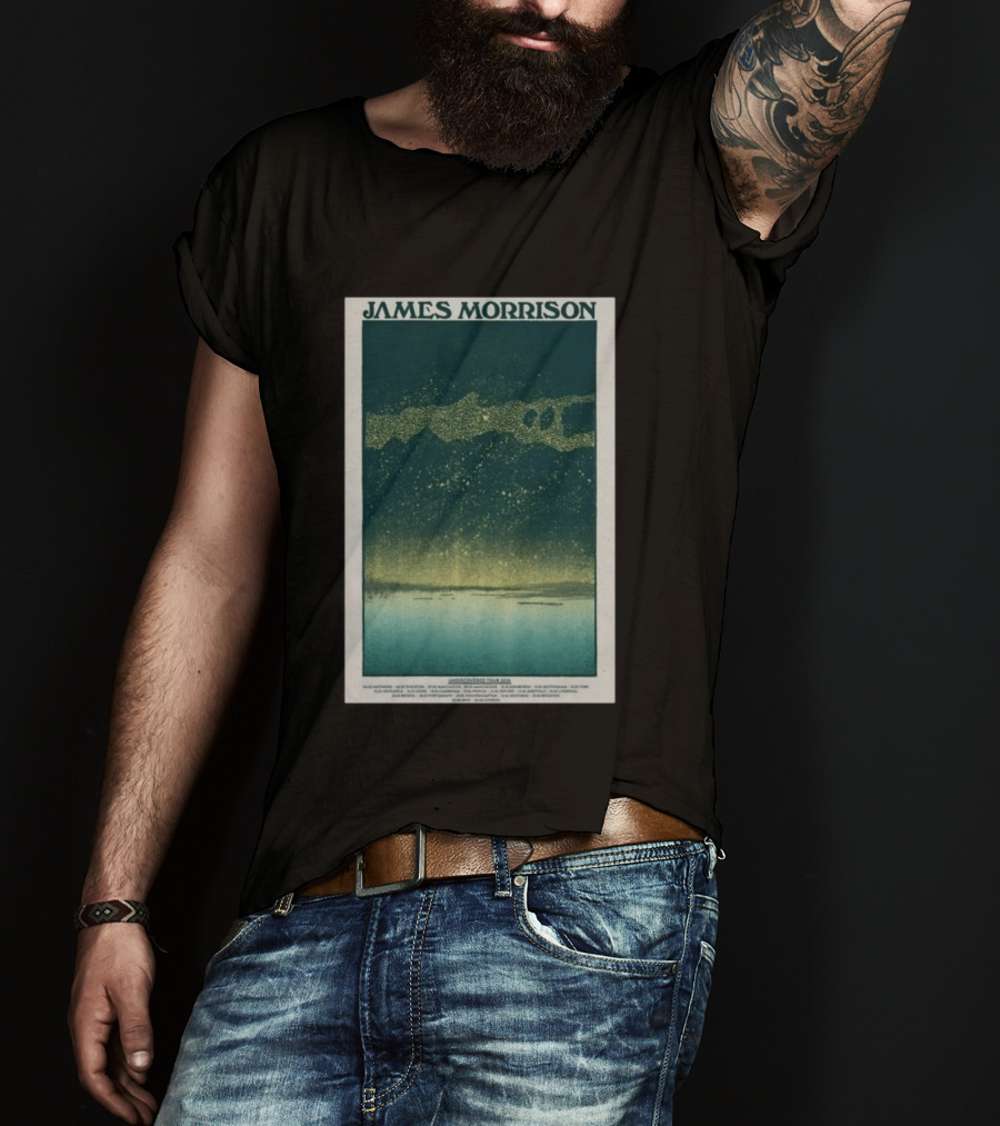 James Morrison Undiscovered Tour 2026 Retro Aesthetic T-Shirt
