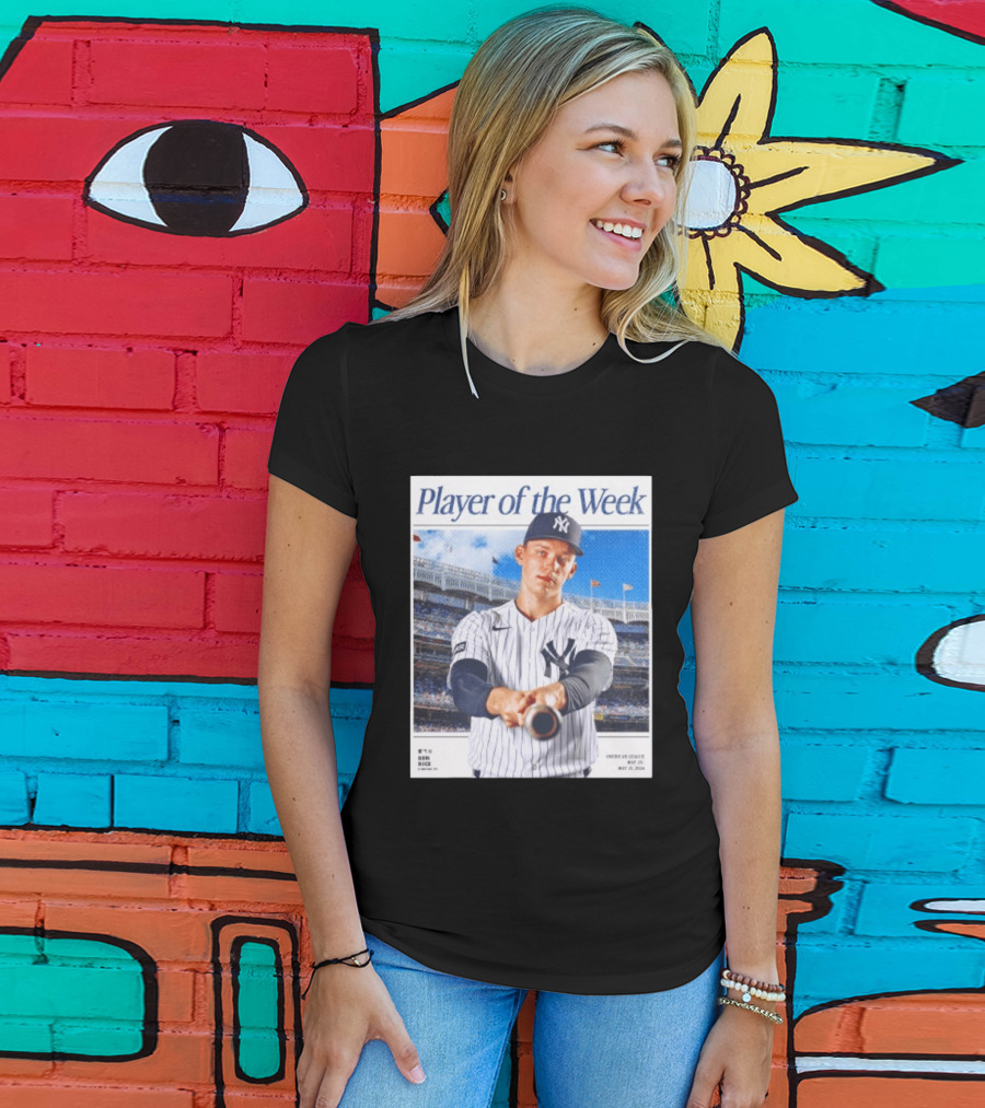 American League May 25 May 31 2026 Ben Rice Player Of The Week Yankees T-Shirt