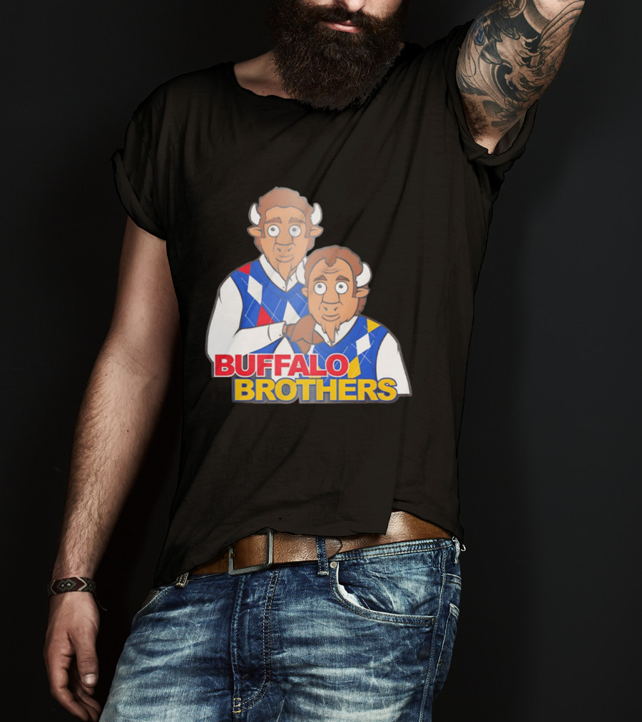 Buffalo Brothers Buffalo Bills Football 2026 Cartoon T-Shirt