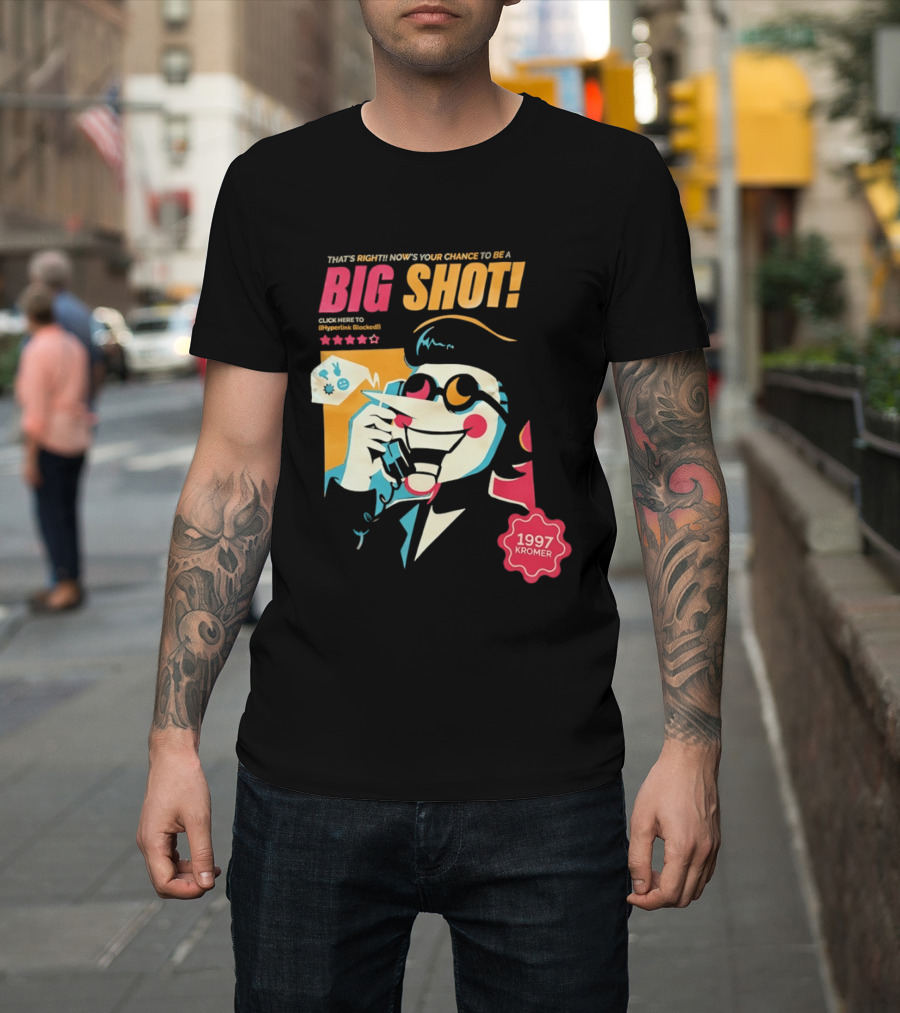 That's Right Now's Your Chance To Be A Big Shot Spamton G Neo 1997 Kromer Deltarune T-Shirt