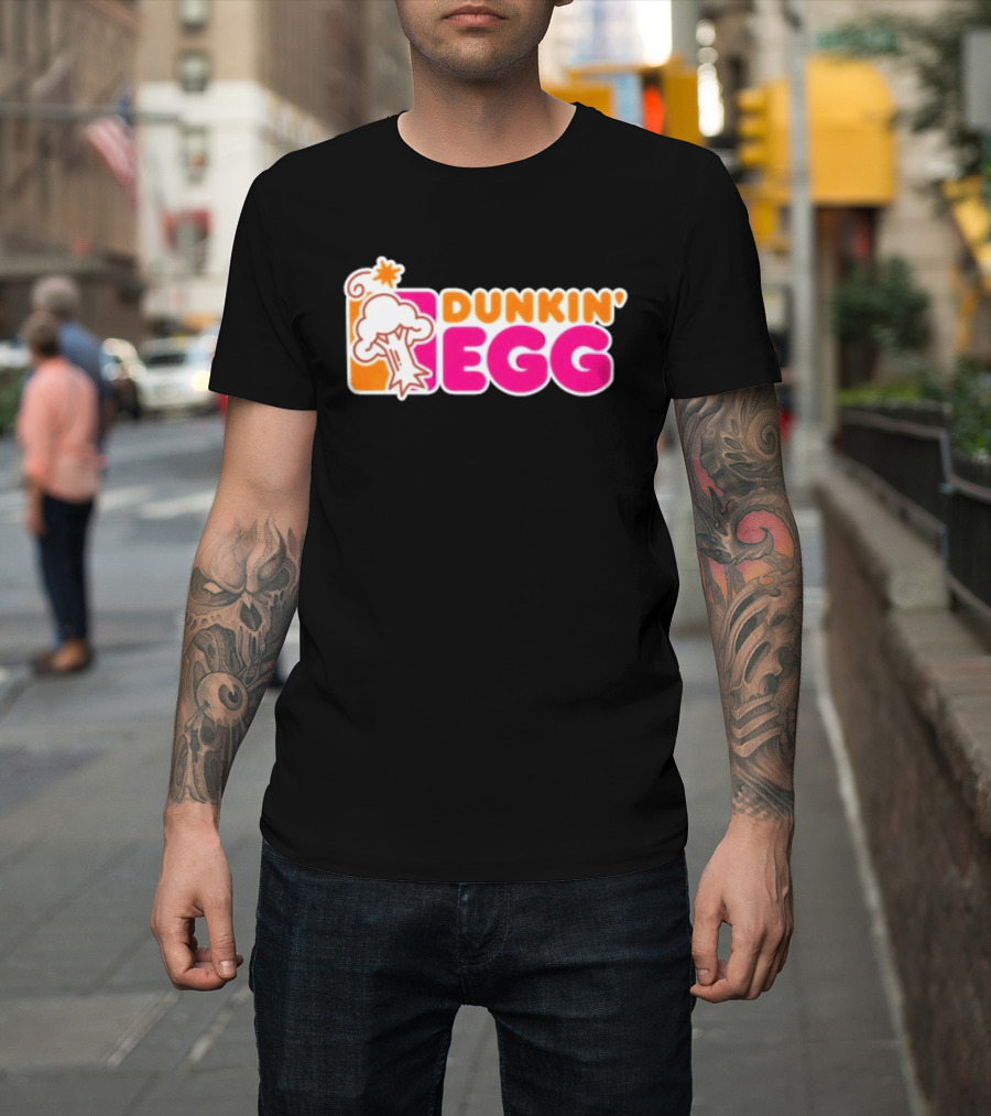 Dunkin' Egg Dunkin' Donuts Tree Explosion T-Shirt