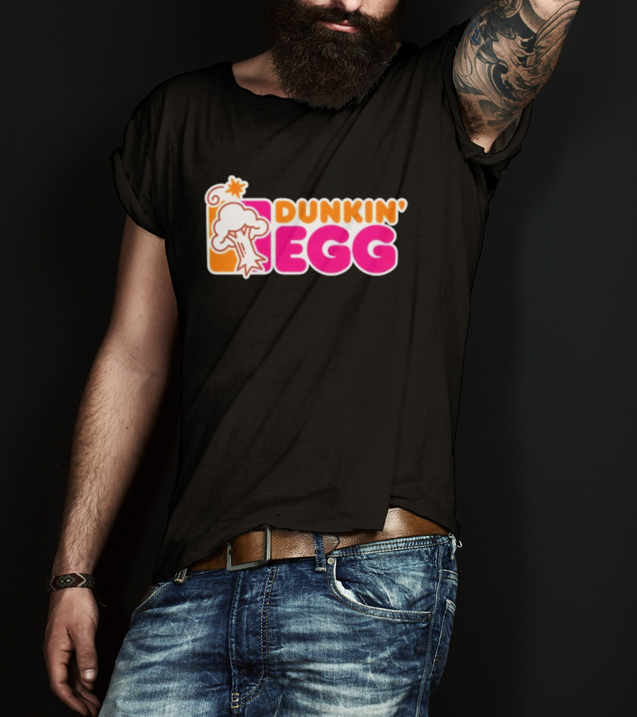 Dunkin' Egg Dunkin' Donuts Tree Explosion T-Shirt