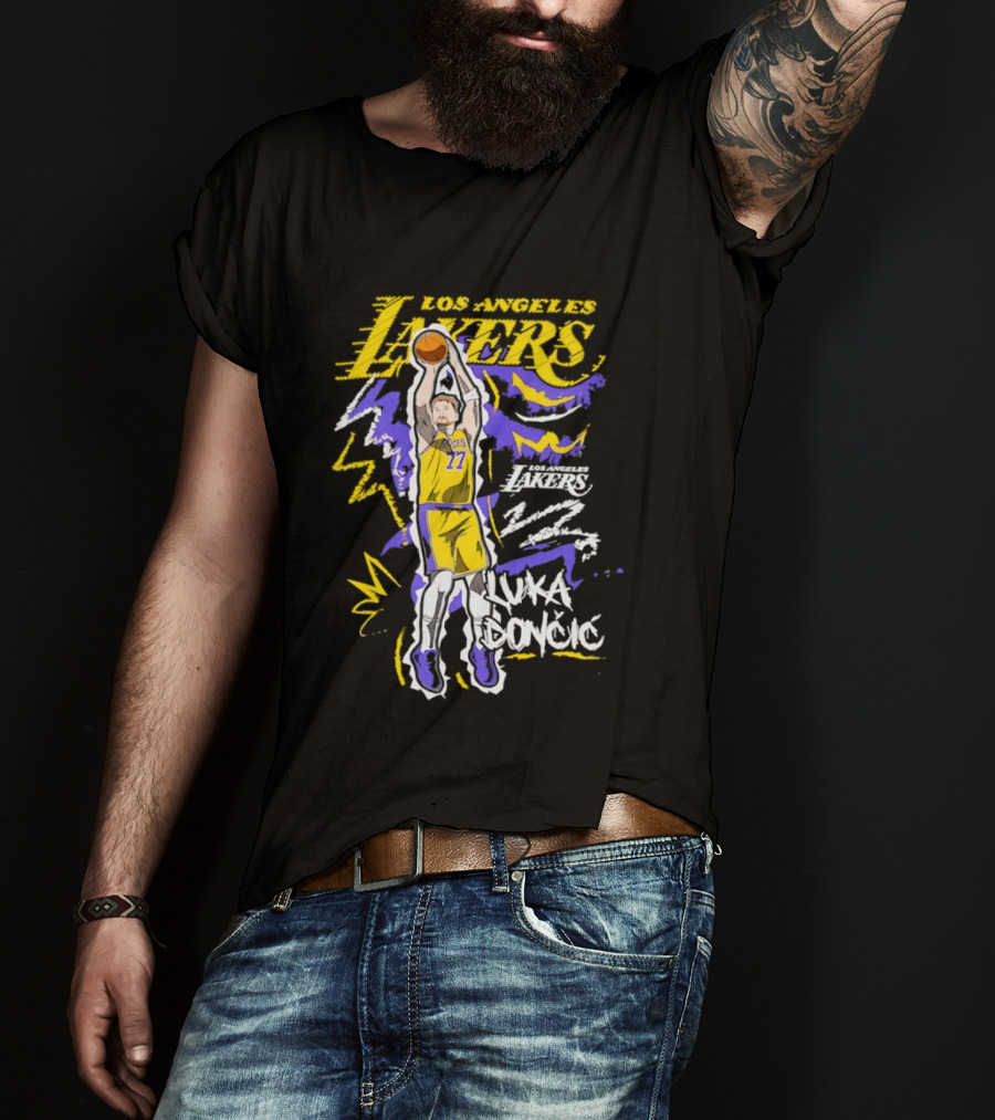 Luka Doncic Los Angeles Lakers Basketball Player T-Shirt