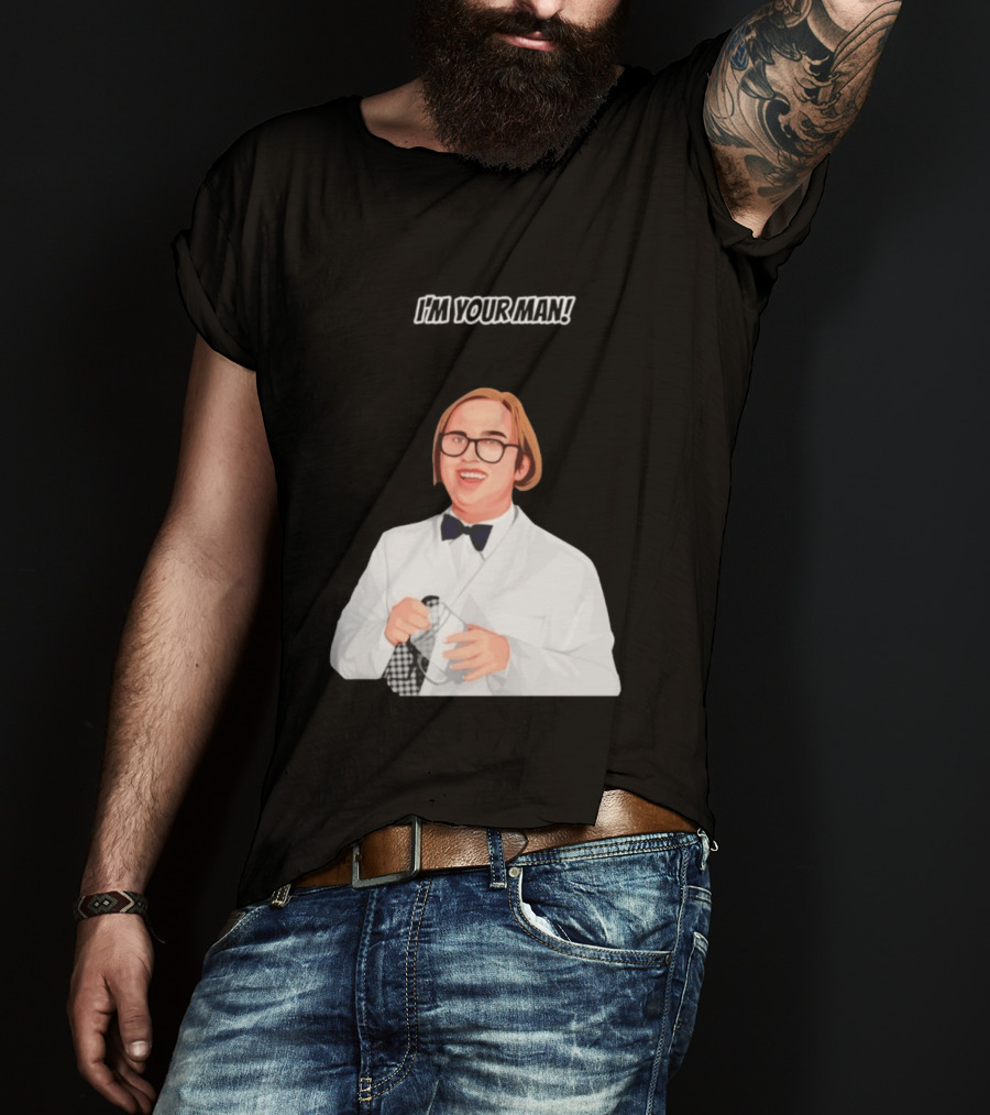 Max And Paddy I Am Your Man Bow Tie White Jacket T-Shirt