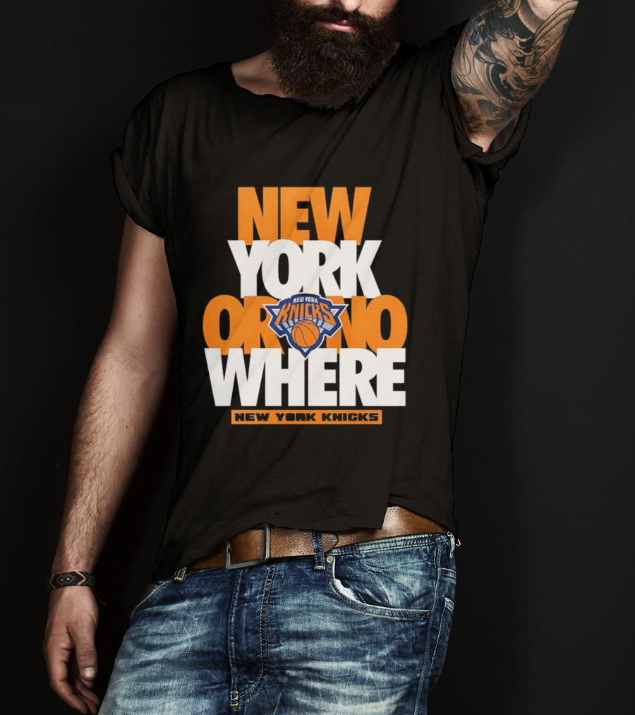 New York Knicks Basketball New York Or Nowhere 2026 T-Shirt