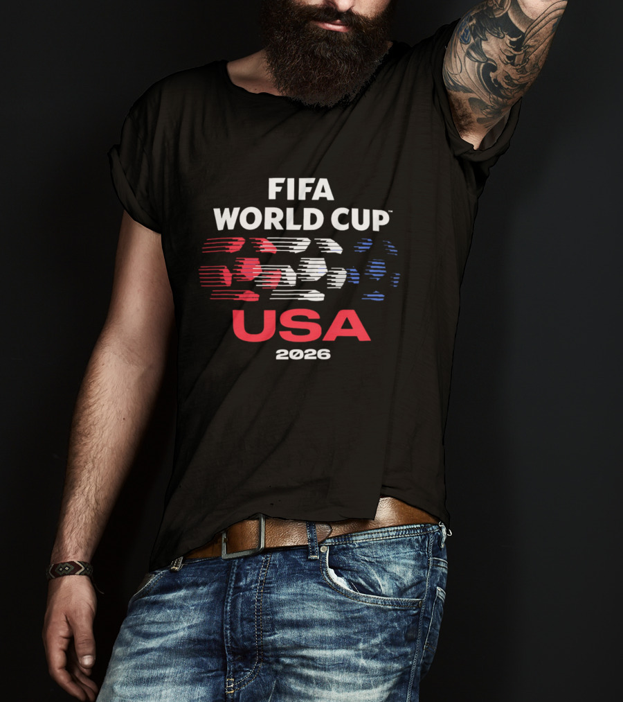 FIFA World Cup USA 2026 États Unis Coupe Du Monde T-Shirt
