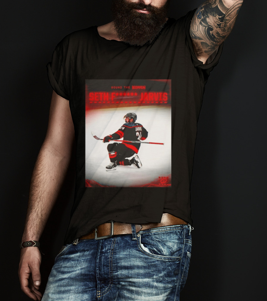 Sound The Siren Seth Jarvis Carolina Hurricanes T-Shirt