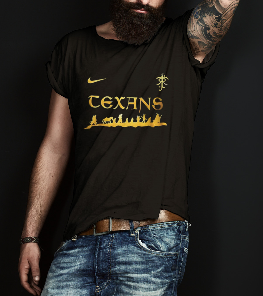 Nike Texans The Lord Of The Rings Houston Collaboration T-Shirt