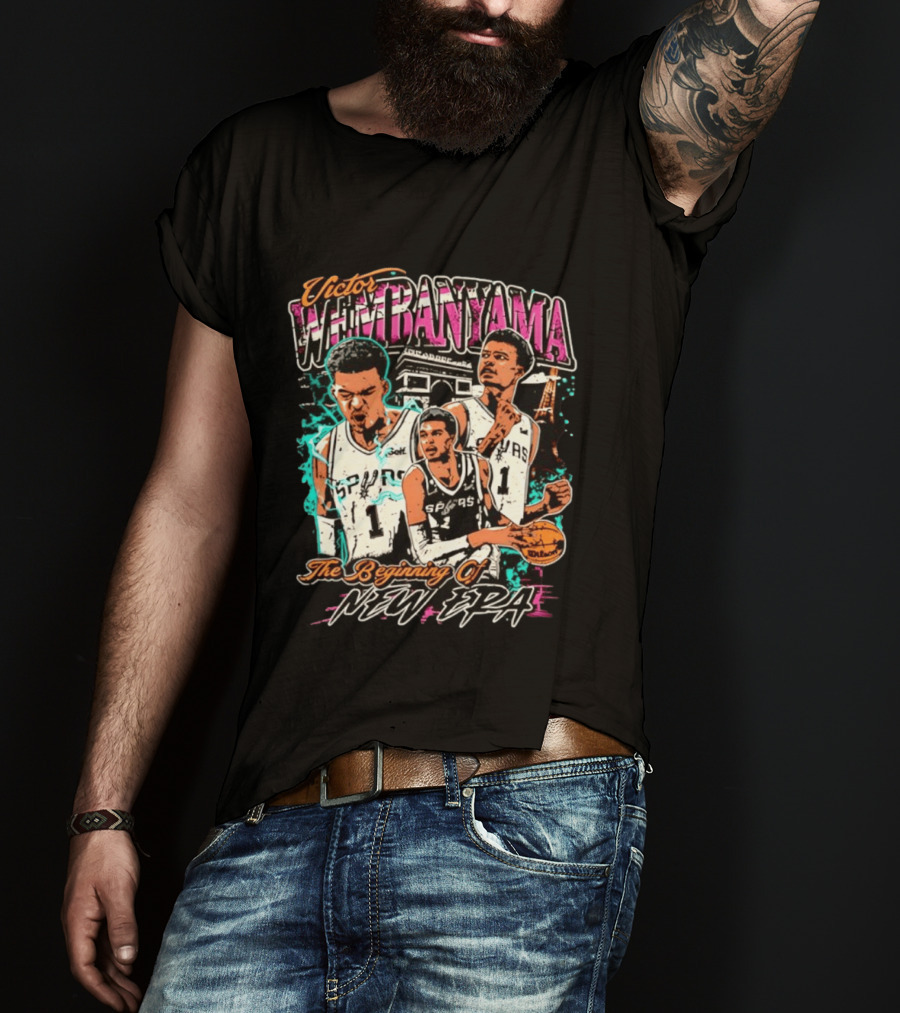 Victor Wembanyama San Antonio Spurs The Beginning Of New Era T-Shirt
