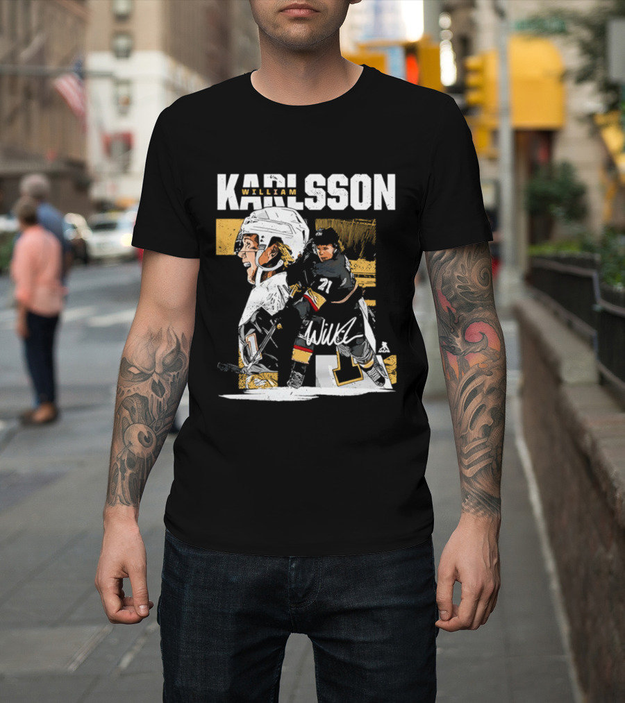 William Karlsson 71 Vegas Golden Knights NHL Player T-Shirt