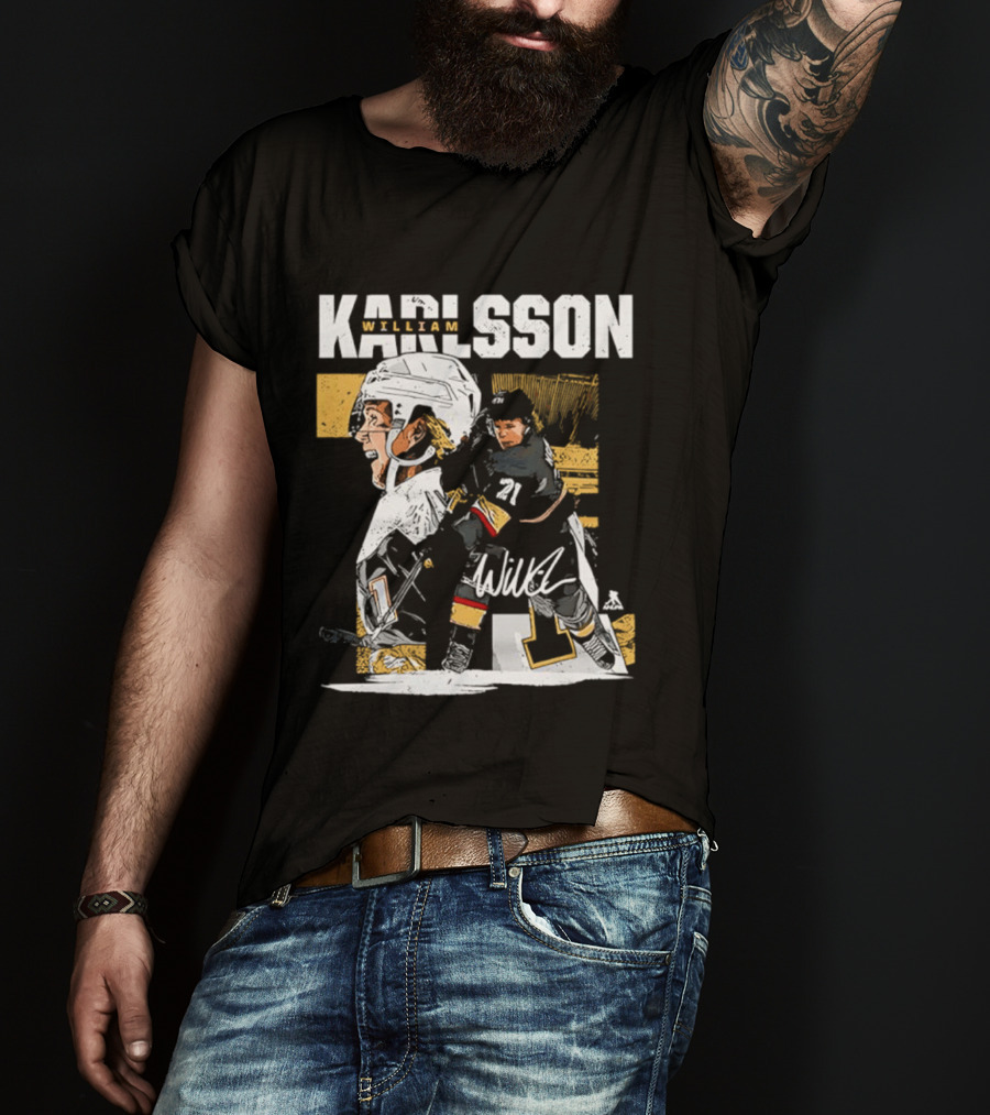 William Karlsson 71 Vegas Golden Knights NHL Player T-Shirt