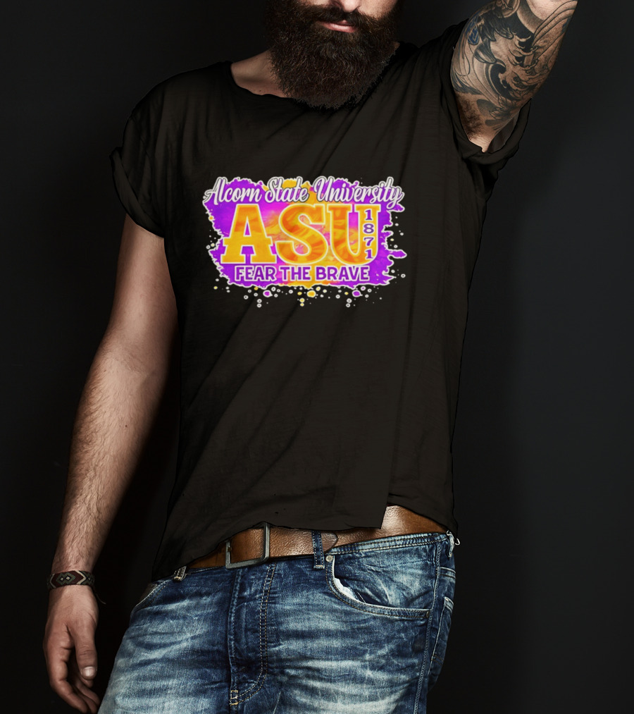Alcorn State University ASU 1871 Fear The Brave T-Shirt