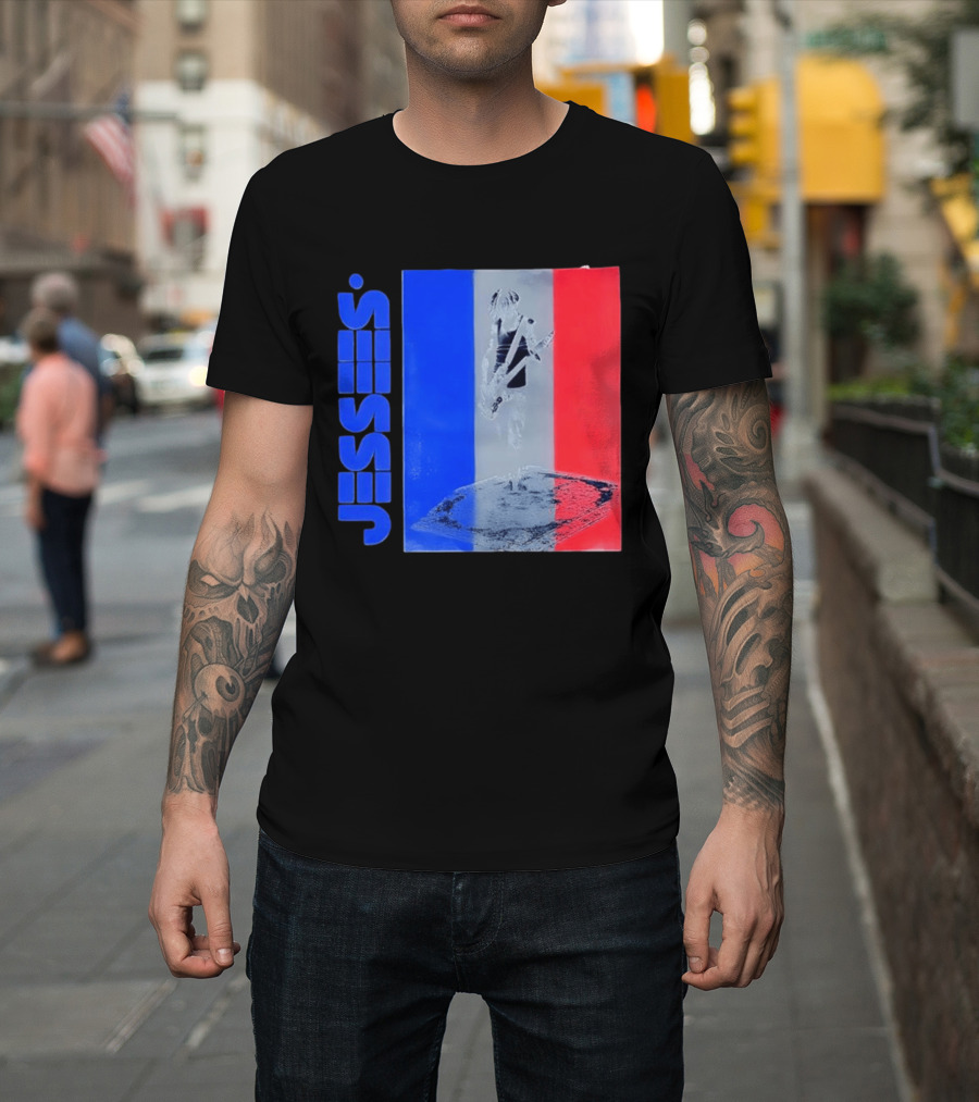 Jesse Smith Kenji Furuya Tricolor Bassist T-Shirt