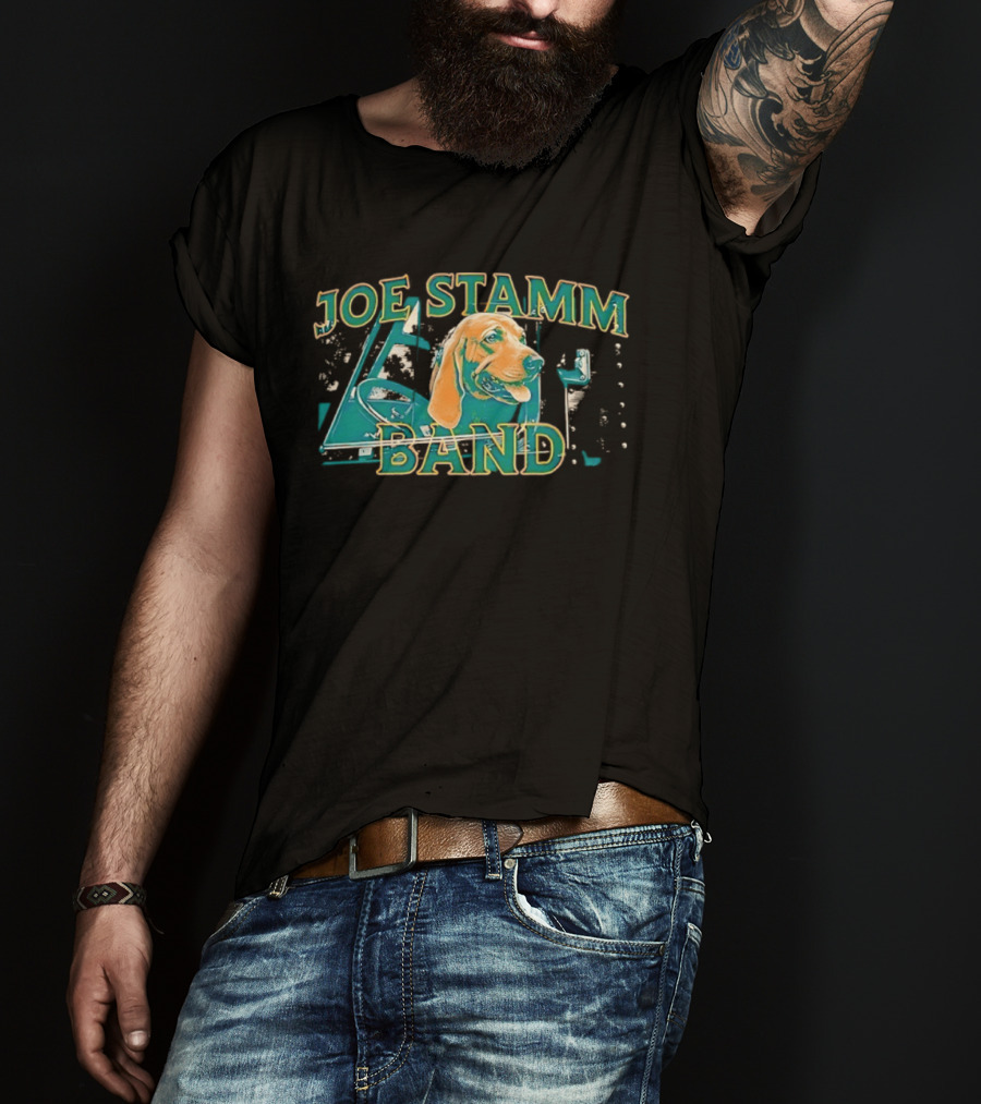 Joe Stamm Band Hound Dog Truck Music Country Folk Americana Concert T-Shirt